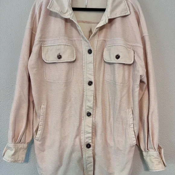 Women's Free People Ruby Long Sleeve Shacket - Picture 2 of 6